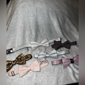 Bundle of 6 bow ties/ neck ties